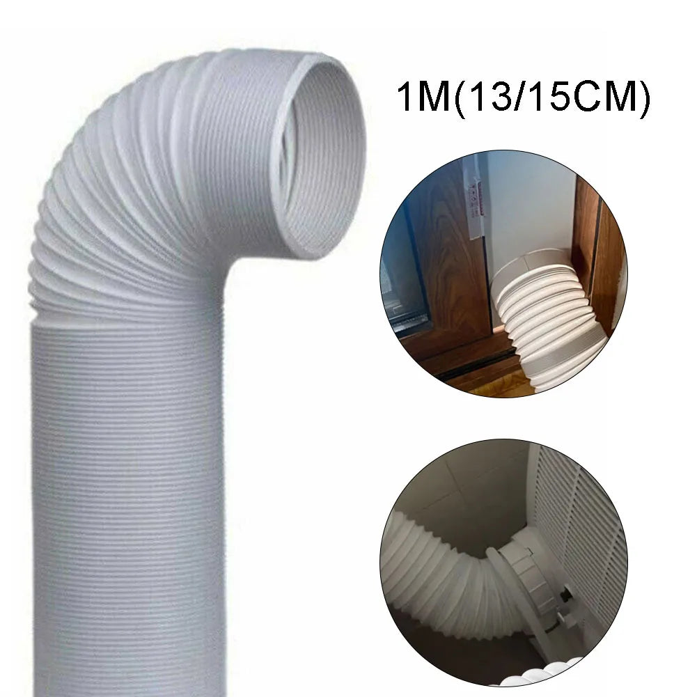 Flexible Air Conditioner Duct Extension For Exhaust Pipe Replacement Suitable For Portable AC Units And Industrial Ventilation Qme