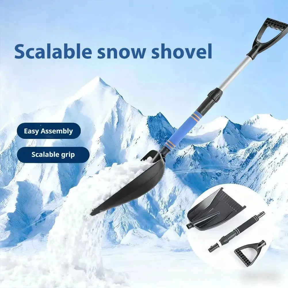 Winter Snow Shovel 2025 New Large Shovel Face Snow Shovel Detachable Storage Portable Snow Shovel Qme
