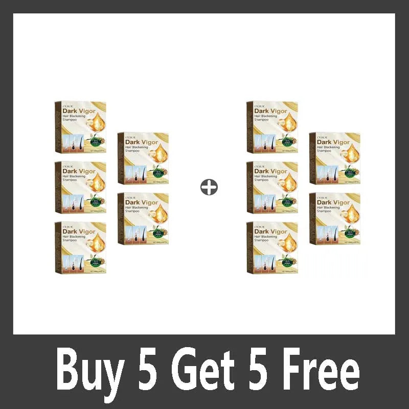 Plant Bubble Hair Dye Shampoo No Irritation Natural Hair Dye Gray White To Black Long Lasting Coloring Fashion Style Hair Care Qme Buy 5 Get 5 Free