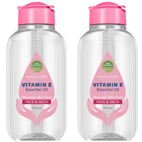 Vitamin E Essential Oil with Niacinamide & Ceramide - Face & Neck Massage Skin Care for Even Tone Qme Beige 100g