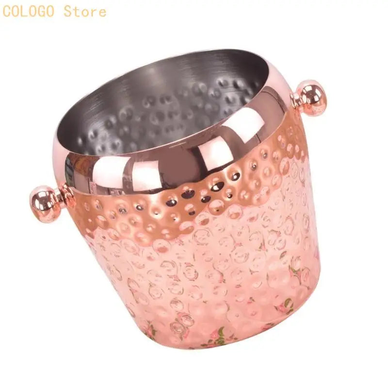 Wide Mouth Ice Buckets Drink Coolers Beverage Tub Wine Bucket Parties Qme