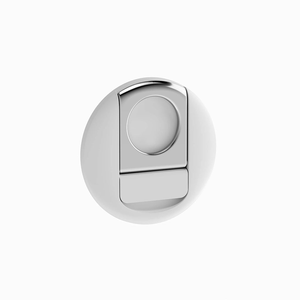 Continuity Camera Mount for MacBook Laptops/iPhone 12, 13 &14, Compatible with Magsafe, iPhone Webcam Mount, Desk View Avaliable Qme WHITE