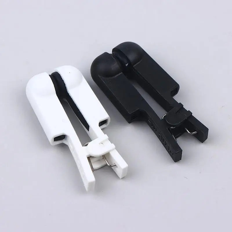 Double-sided Silicone Electrode Clips Adapter Pin Compatible TENS EMS Qme