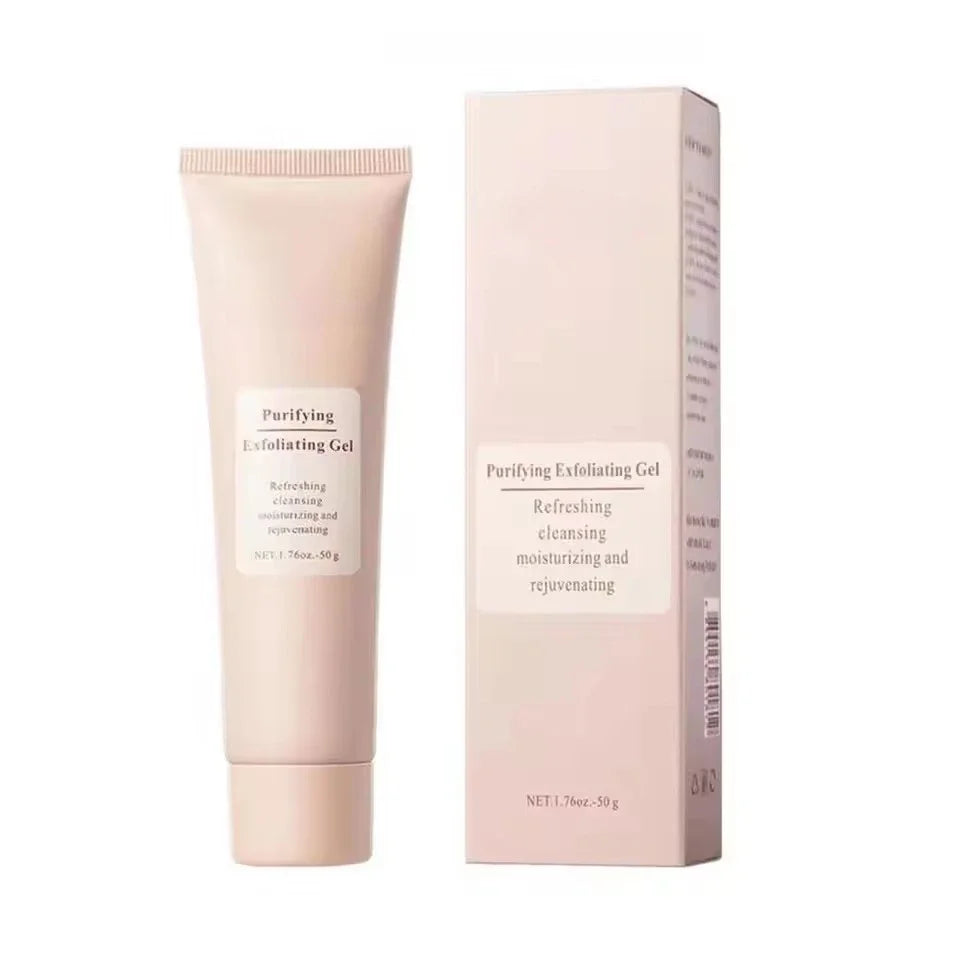 Face Exfoliating Gel Deep Cleansing Pores Remove Dead Skin Purify Qme 01
