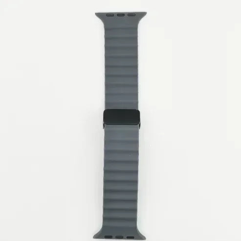 Strap For Apple watch band 49mm 45 44 40 41 38 42mm silicone magnetic buckle bracelet iWatch Ultra series 7 6 3 se 8 9 Ultra 2 Qme DH 38mm 40mm 41mm