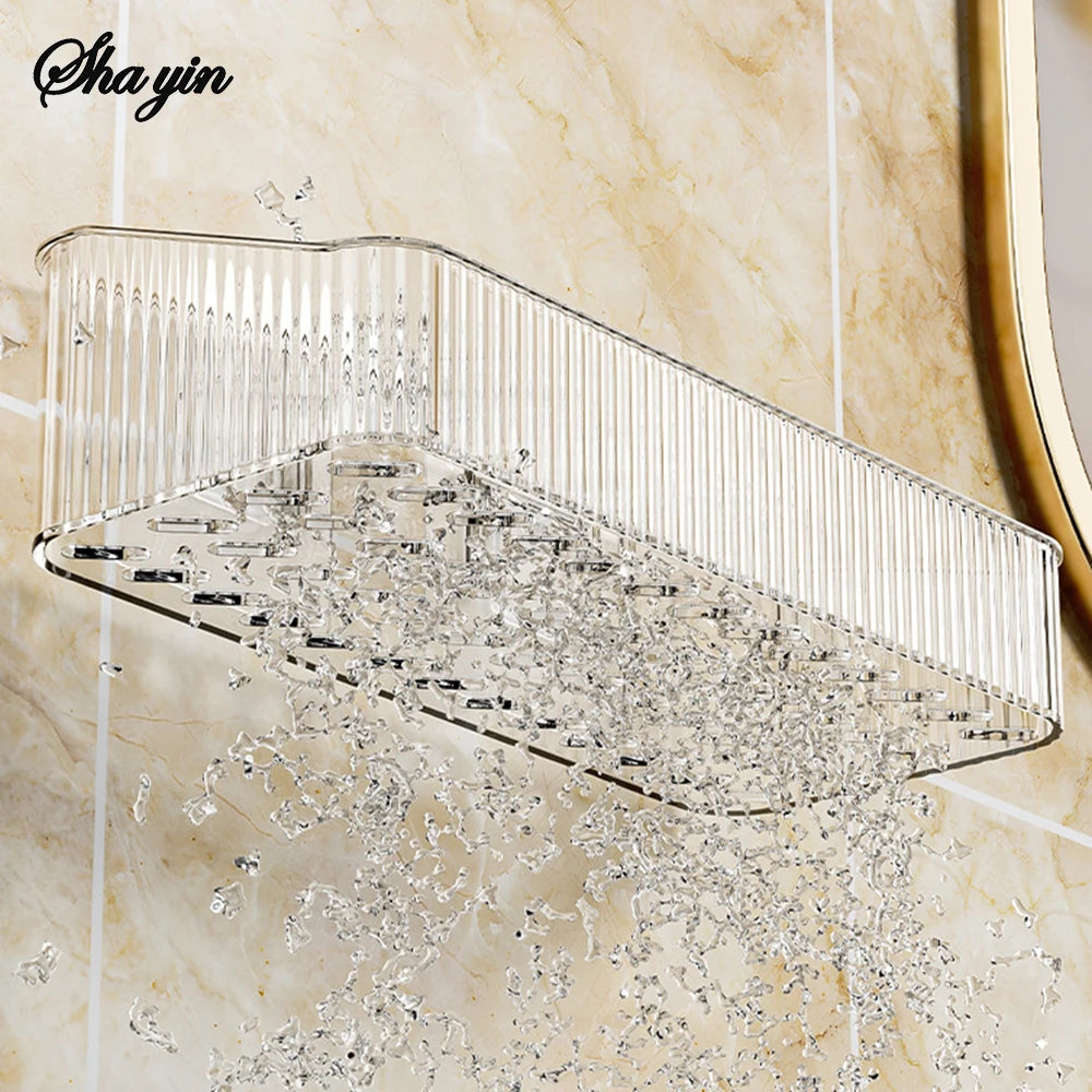Bathroom Storage Rack Wall Mounted Toilet Washroom Washroom Washbasin Wall Organizing Storage Basket Qme