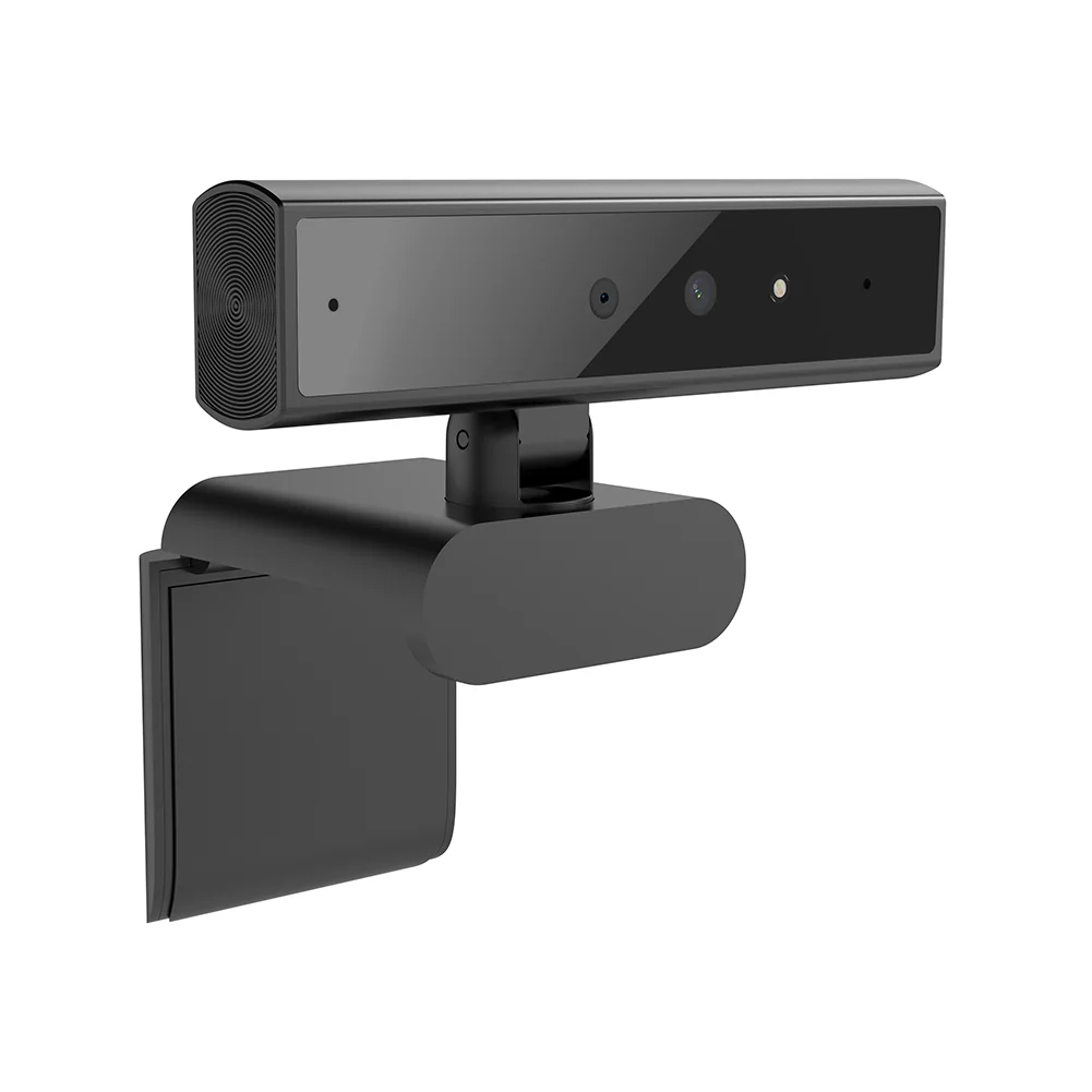 Facial Recognition Webcam for Windows Hello 2K Webcam 5MP Web Camera Facial Recognition Login For Laptop PC Camera with Mic Qme