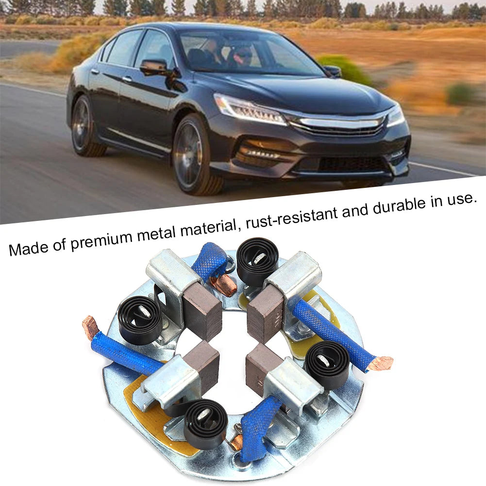Starter Brush Assembly Starter Brush Vehicle Starter Carbon Brush Holder Assembly Fit for Four cylinder Agricultural Vehicle Qme