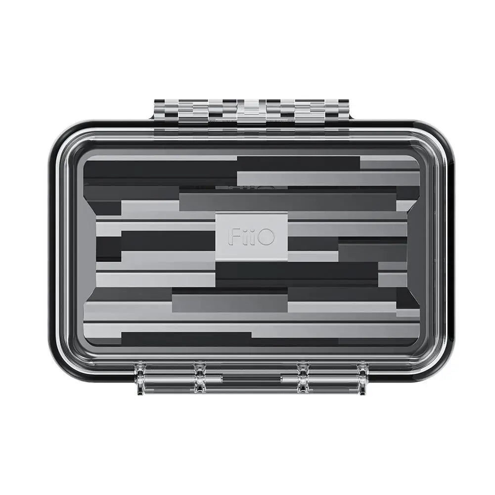 Portable Transparent for FiiO/Feiao NEST Clear Earphone Data Cable Waterproof, Splashing and Dustproof Protection Box Qme A