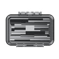 Portable Transparent for FiiO/Feiao NEST Clear Earphone Data Cable Waterproof, Splashing and Dustproof Protection Box Qme A