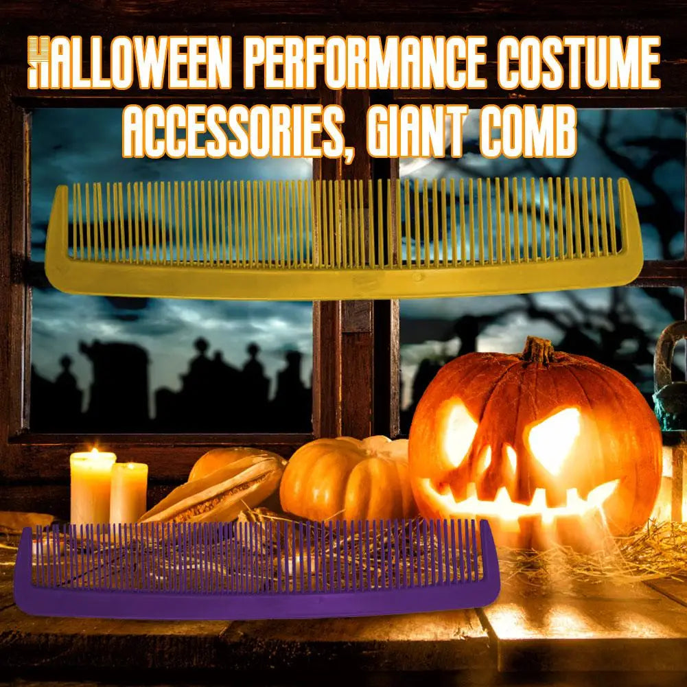 Funny Big Comb 38CM plus size Costume Giant Combs hair styling accessories Flattop Hair Cutting brush for Party Cospaly Qme