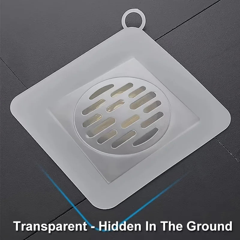 Bathroom Silicone Floor Drain Cover Anti-fouling Function Kitchen Pad Qme