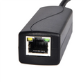 A02F-2X 100M Poe Splitter 12V 1A IEEE 802.3Af 1.5KV Isolation Protection For Home Network Office Network Qme black NONE