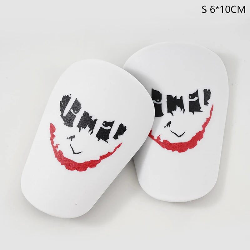 1Pair Mini Football Shin Pad Wear-resistant Shock Absorbing Leg Qme S