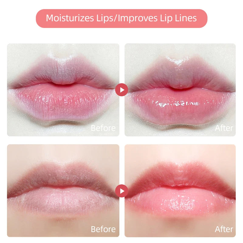 CACE Lovely Honey Cherry Lip Oil Nourishing Lip Balm Long Lasting Moisturizing Clear Lip Oil Lip Gloss Lip Care Beauty Makeup Qme