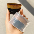 Magic Density Fiber Makeup Brush Soft No Trace Portable Girls Liquid Qme 1Pc Black