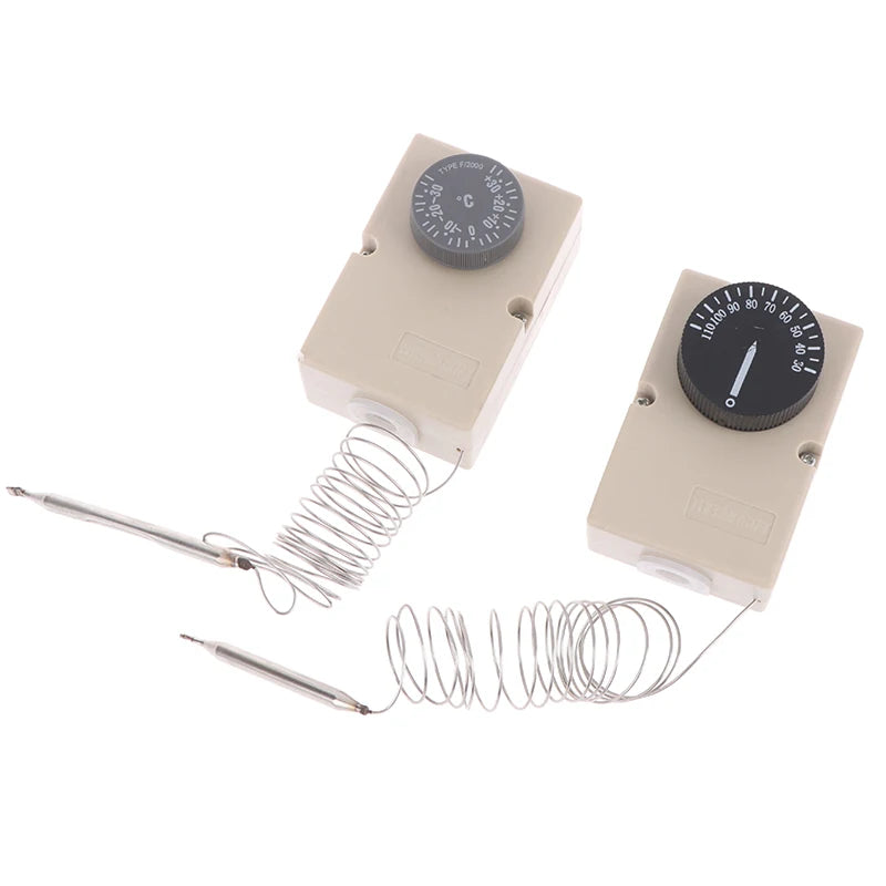 For Electrical Device Knob Temperature Mechanical Switch Capillary Thermostat 50-300C 0-60C 0-50C 0-40C 30-110C -30-30C Qme