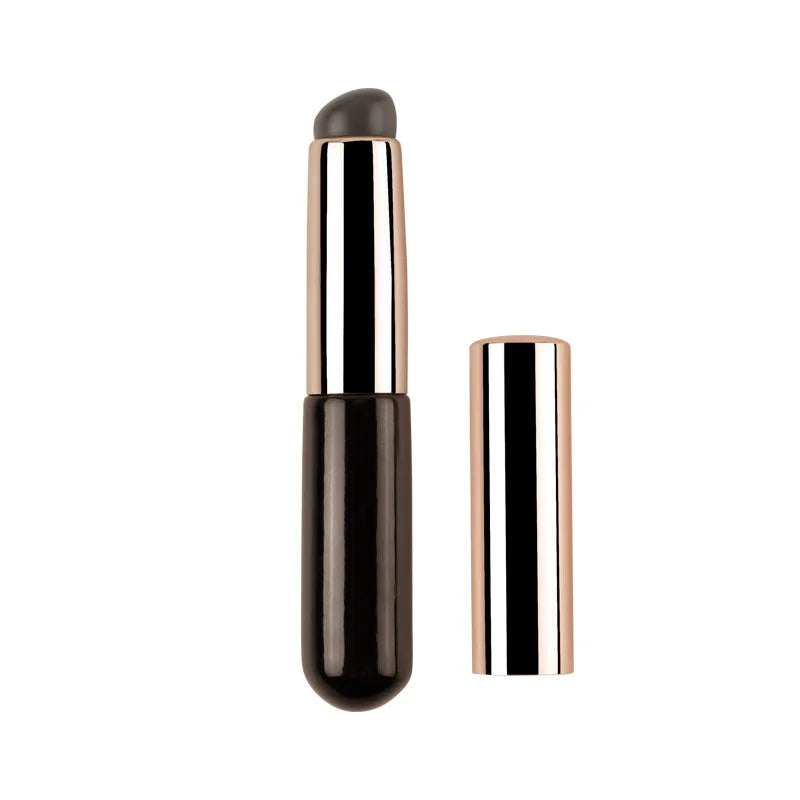 Upgrade Cover Silicone Angled Concealer Brush Like Fingertips Q Soft Qme Black China Mainland