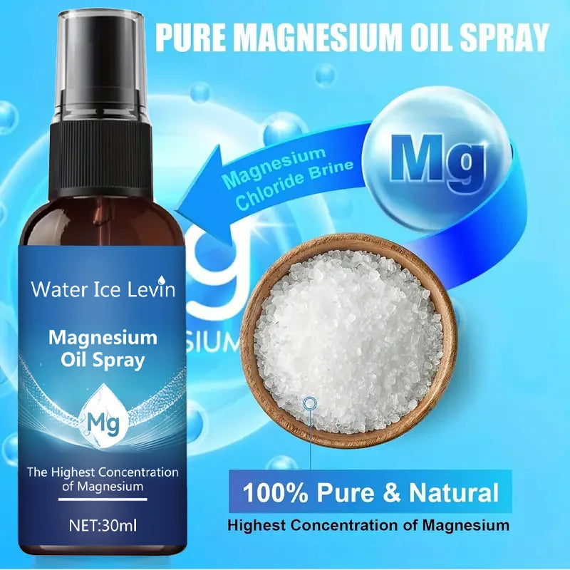 Magnesium Oil Spray face and body skin care essential oil moisturizing massage essential oil Qme