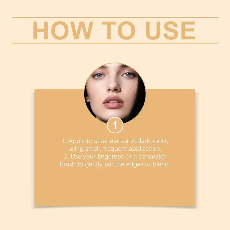 BB Cream Concealer Powder Moisturizing Non Blocking Full Coverage Qme