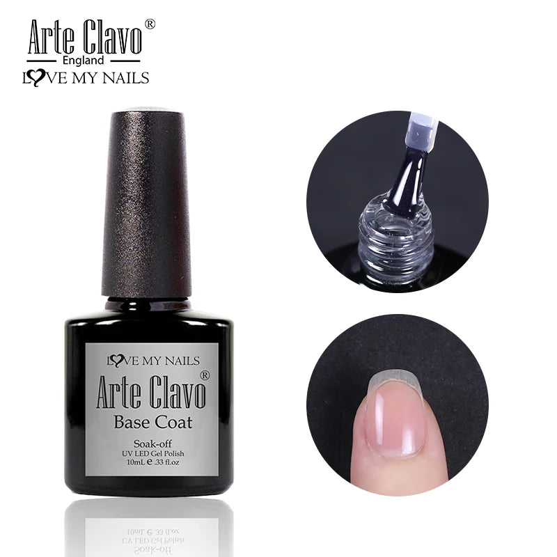 Arte Clavo Gel Varnishes Summer Semi-permanent Nails UV LED Lamp
