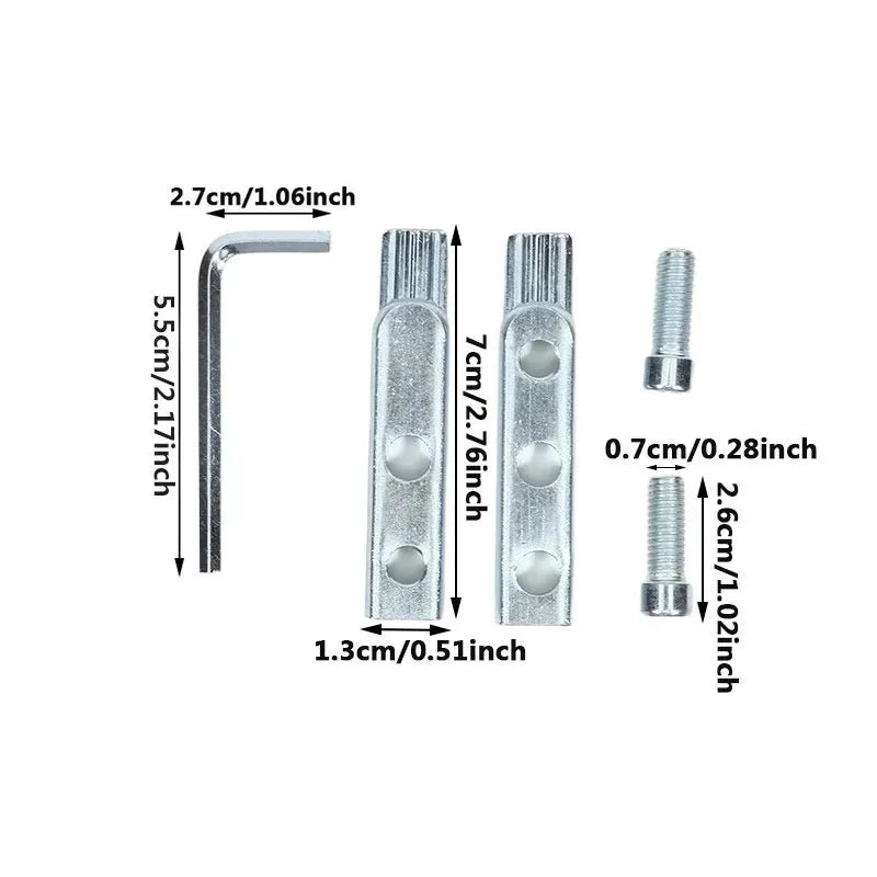 Universal Faucet Angle Valve Broken Wire Extractor Screw Remover Tool Qme