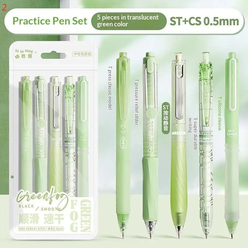 Gel Ink Pens Fast Dry Smoothly Write Journals Notes Business Papers Qme 2 Green