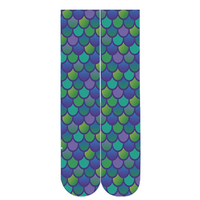 Sexy Leopard Pattern Novelty Socks Men's Fashion Home Women Harajuku Qme type1 One Size
