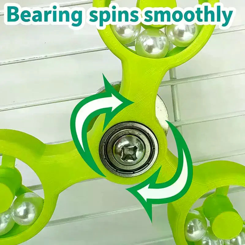 Cockatiel Conure Parakeets Interactive Bird Toys Rotating Spinner Qme