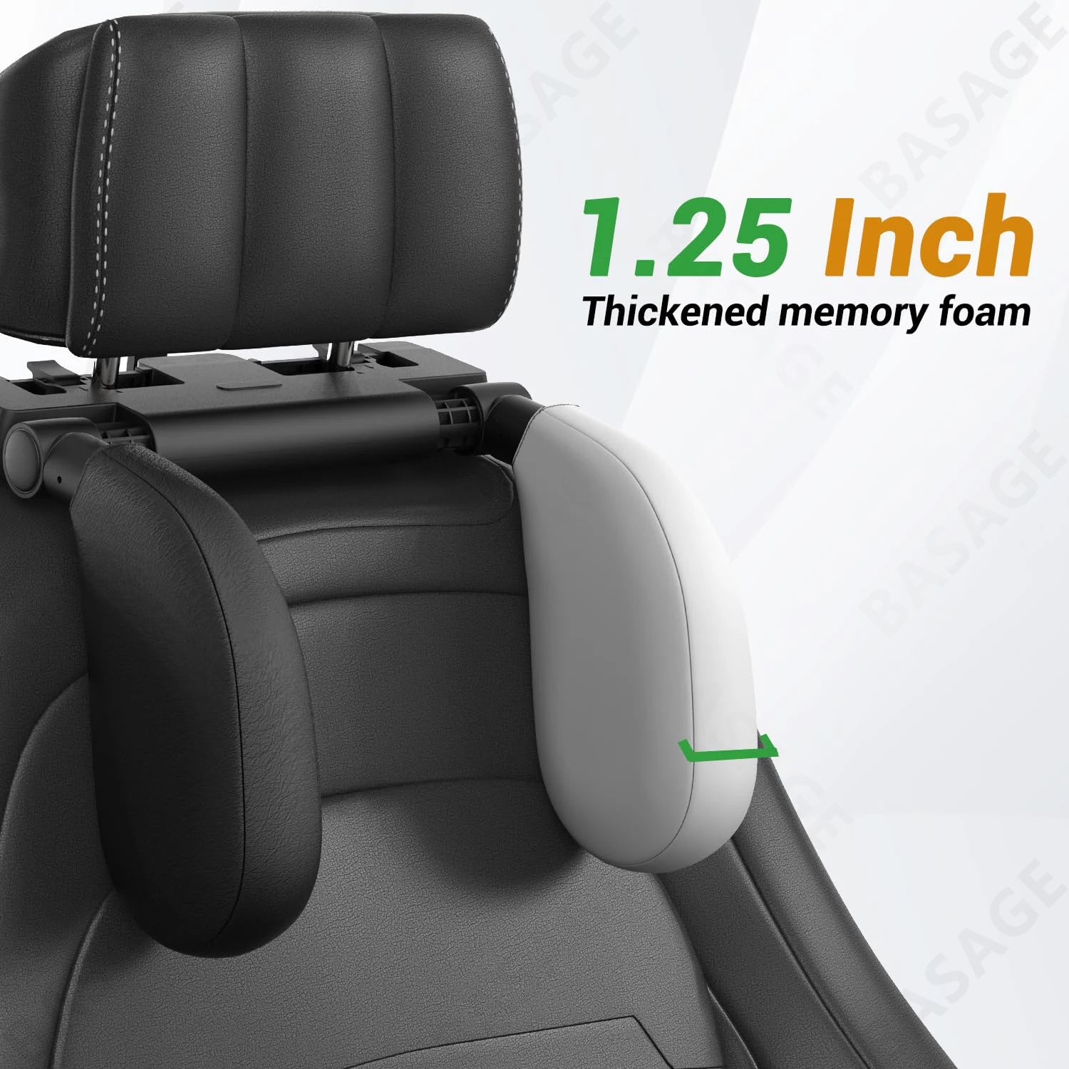 Car Seat Headrest Pillow Travel Rest Sleeping Headrest Support Solution Car Accessories Interior U Shaped Pillow For Kids Qme