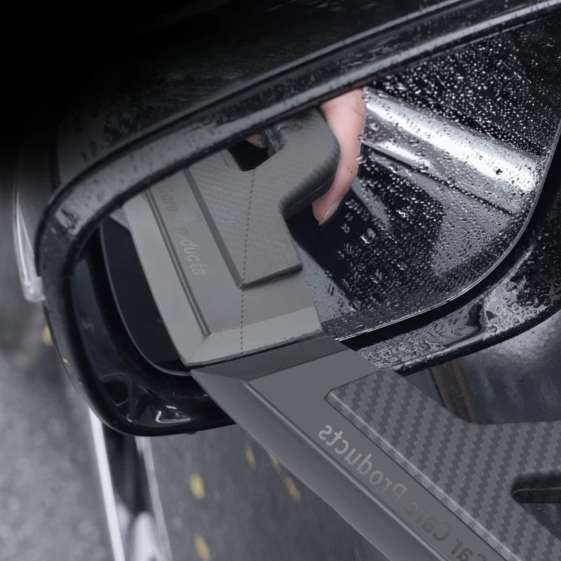 Special Wiper Board Car Washing Wiping Carbon Fiber Pattern Silicone Qme