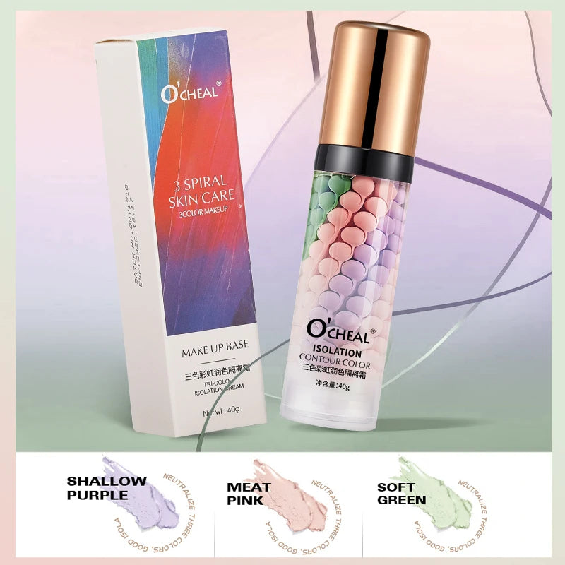 Three Mixed Isolation Cream Normal Primer Moisturizing Concealer Qme