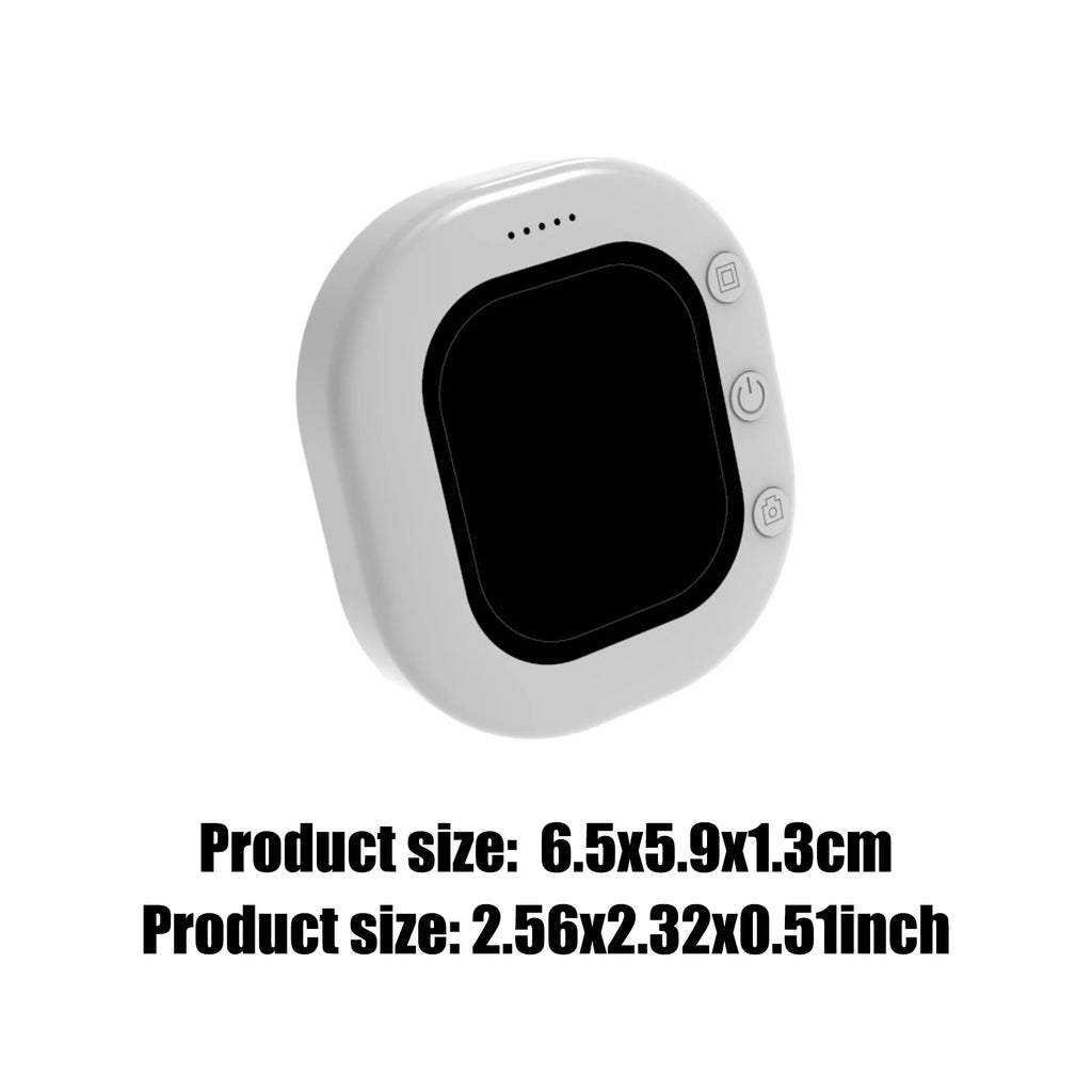 Mobile Screen Sharing Device Plug and Play Lightweight Magnetic Selfie Screen Casting Device for iPhone Android HD Live Video Qme