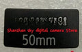 FOR Canon 50MM 50 1.8 STM Logo Plate Sticker New In Stock Qme Default Title