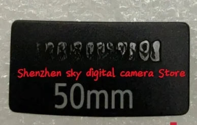 FOR Canon 50MM 50 1.8 STM Logo Plate Sticker New In Stock Qme Default Title