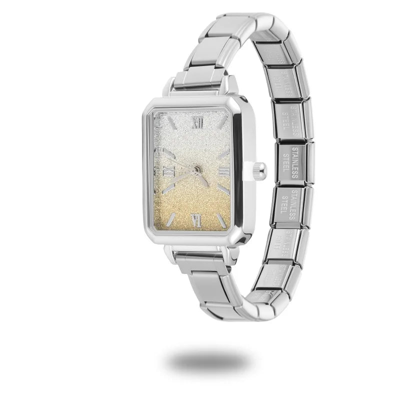 Wholesale 2026 Stainless Steel Watch Head Bracelet DIY Italian Charm