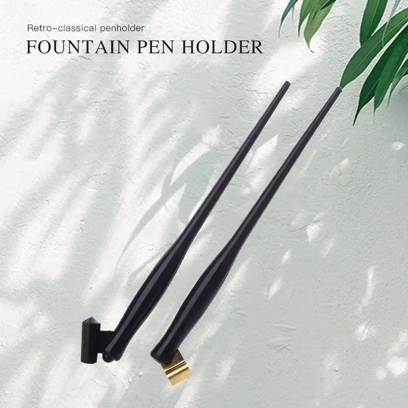 Oblique Dip Pen Holder English Writing Art Drawing Calligraphy Nib Qme