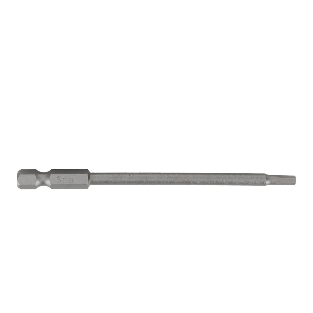 4pcs 1.5mm 2.0mm 2.5mm 3.0mm Hex Shank Magnetic Head Screw Driver Screwdriver Drill Bit Long Extension Bar Tools Qme 3mm