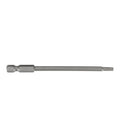 4pcs 1.5mm 2.0mm 2.5mm 3.0mm Hex Shank Magnetic Head Screw Driver Screwdriver Drill Bit Long Extension Bar Tools Qme 3mm