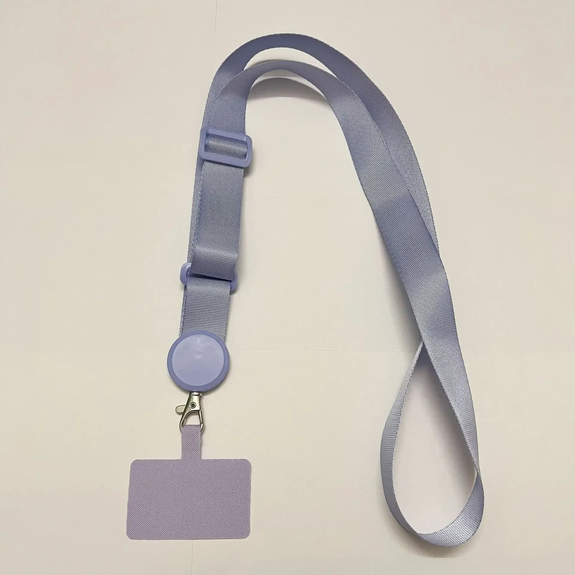 5pcs Anti-Loss Rope - Detachable Work ID Badge Holder Strap for Students & Office, Adjustable Phone Lanyard DIY Qme Purple China Mainland