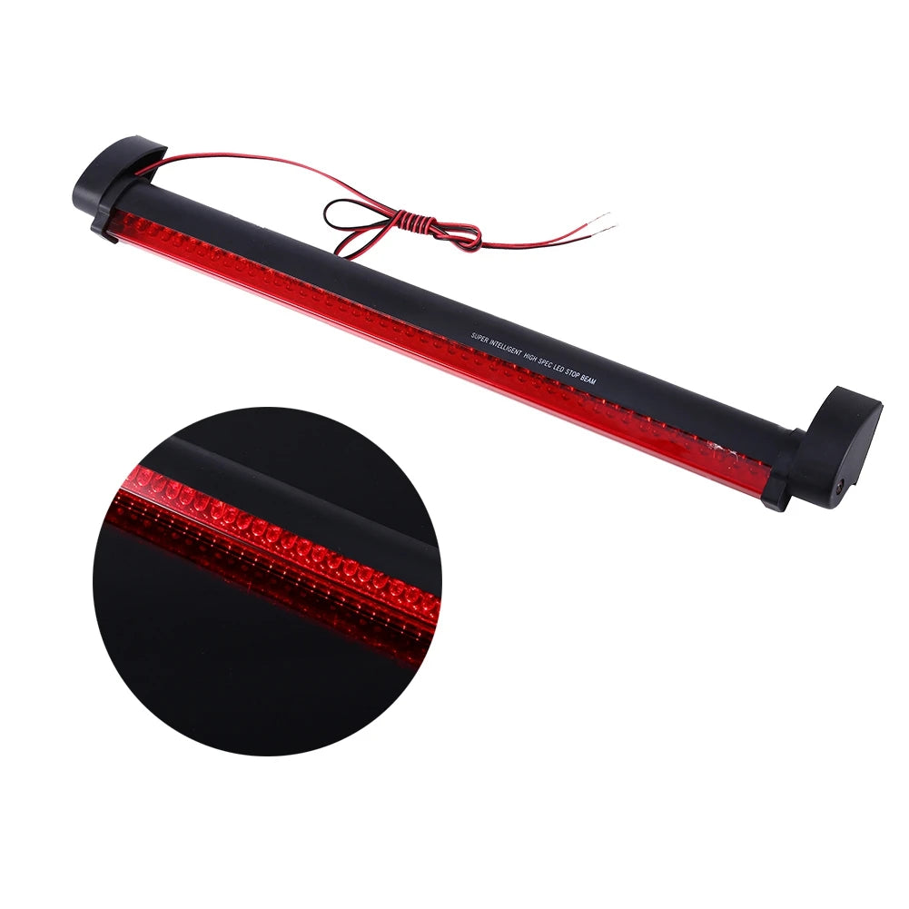 Car Brake Light LED Brake Light Rear Brake Light Red 48 LED Car 3RD Third Brake Tail Light High Mount Stop Bulb 12V Qme