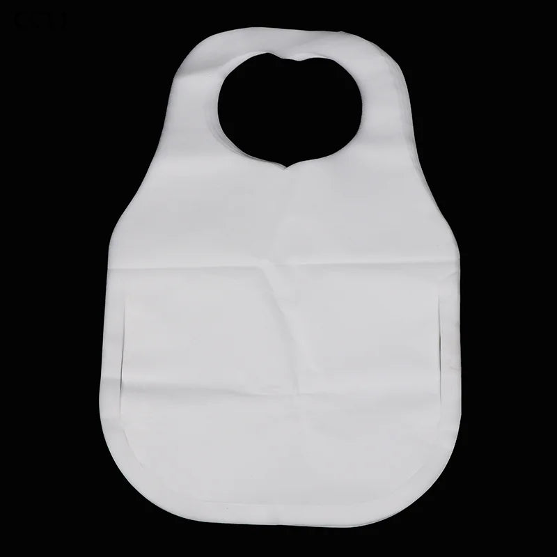 10 Disposable Apron Hotpot Oil-proof Anti-fouling Adults Bib Portable Qme