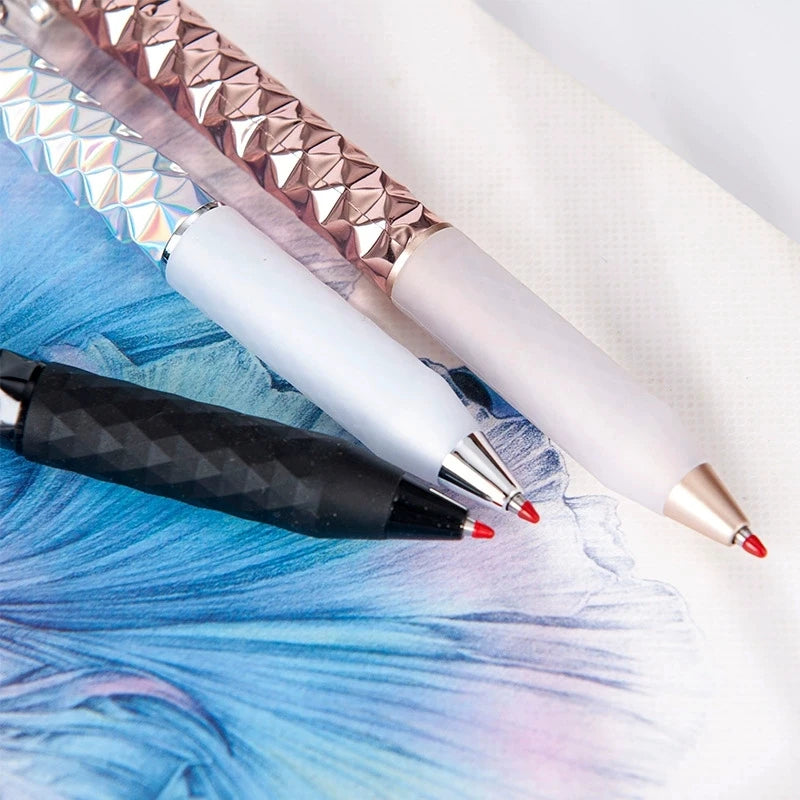 Retractable Ballpoint Gel Pens, 0.5mm Black Ink,Fast Dry,Smooth Writing Pen, High-End Series for Office School Supplies Qme