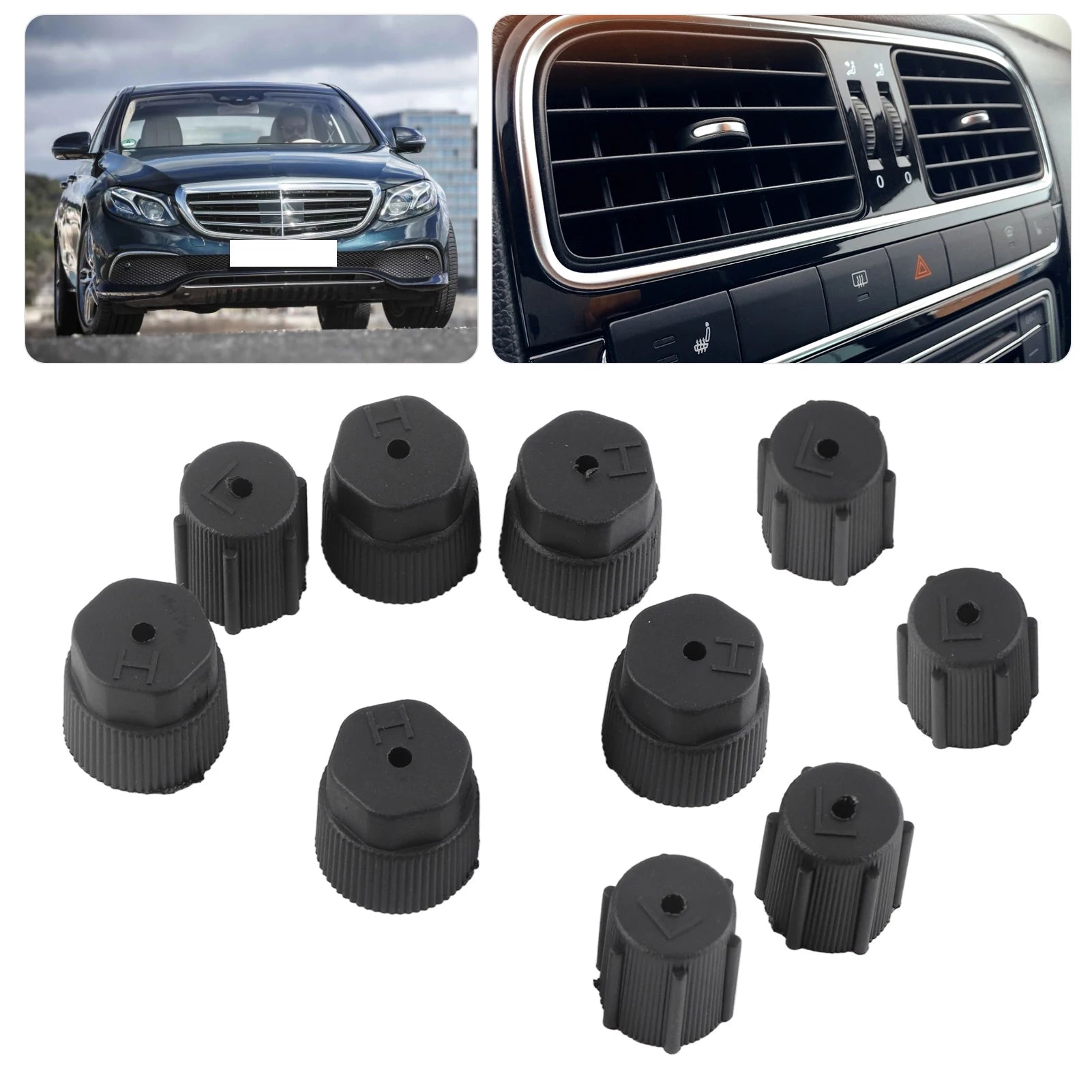 Air Conditioning Service A/C Repair Refrigerant Charging Port Cover Auto Accessory AC Charging Port Qme