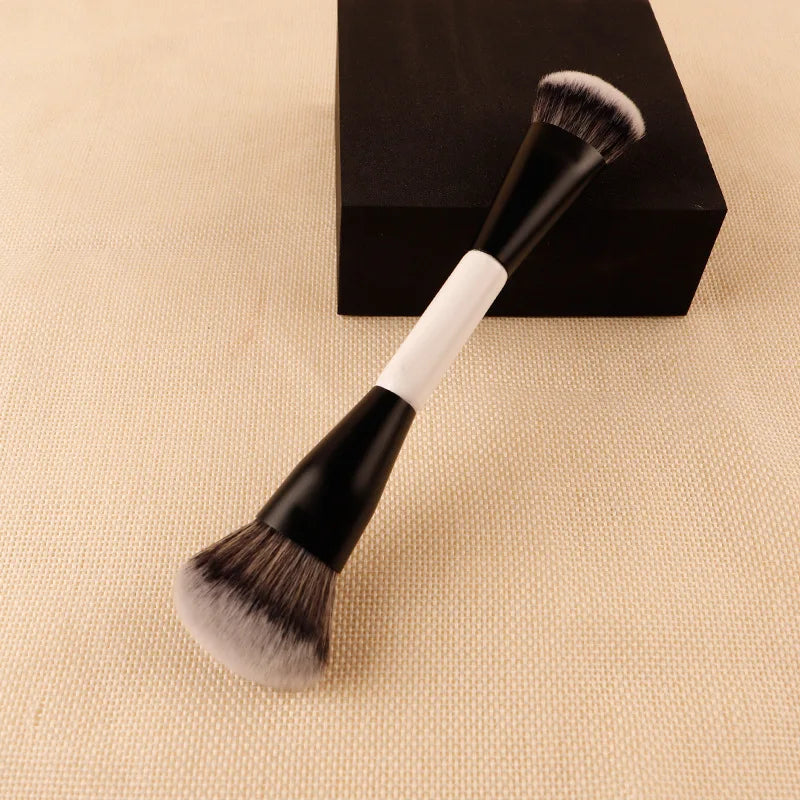 F4 Dual-ended Foundation Face Brush Double-ended Powder Blush Contour Qme