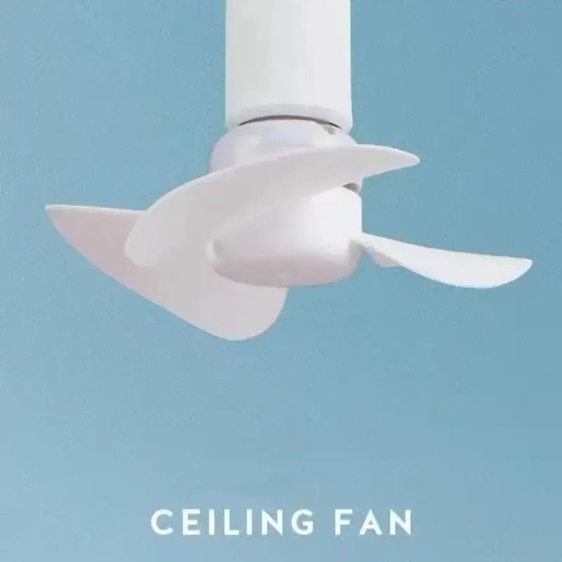 5.1 Inch Mini Fan 5W E27 Ceiling Fan Ceiling Indoor Bedroom Cooling Fan. Qme