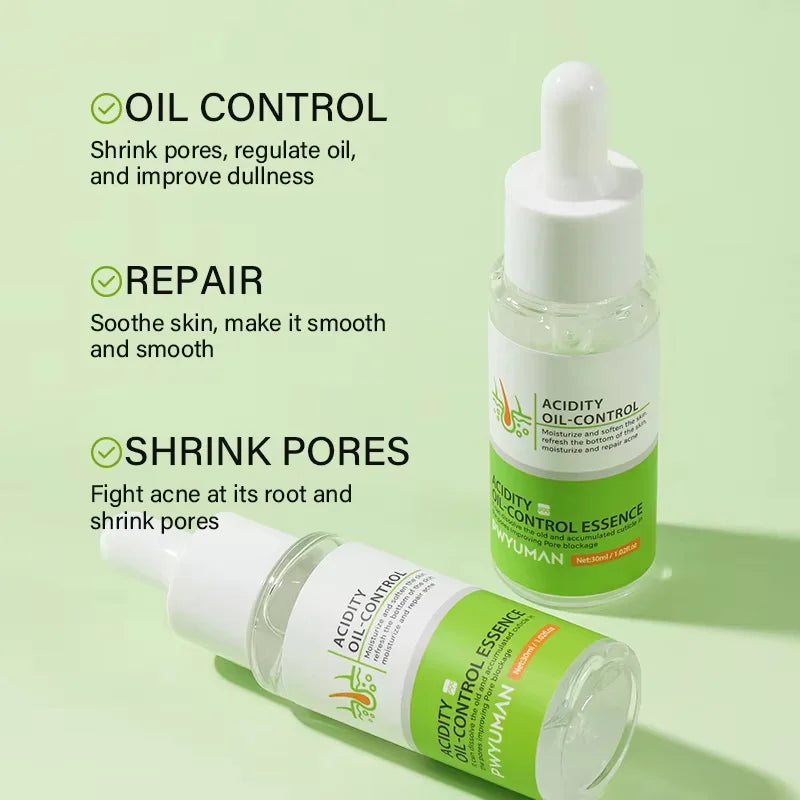 Salicylic Acid Pore Shrinking Serum Quick Elimination Large Pores Remove Blackhead Acne Tighten Smooth Skin Korean Care Product Qme