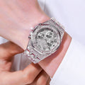 Luxury Octagonal Bezel Iced Quartz Watch Multipack Roman Numeral Dial Men Hip Hop Jewelry Without Gift Box Qme 4