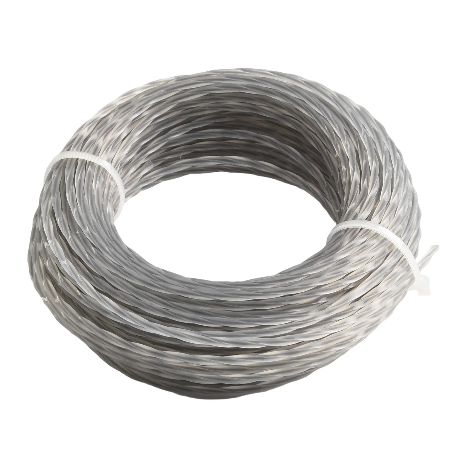 2 Rolls 15M 2.0/3.0mm Trimmer Nylon thread Rope Core-Reinforced Grass Trimmer Line 2.0- 3.0 Mm X 15m(30m) Line Spool Qme
