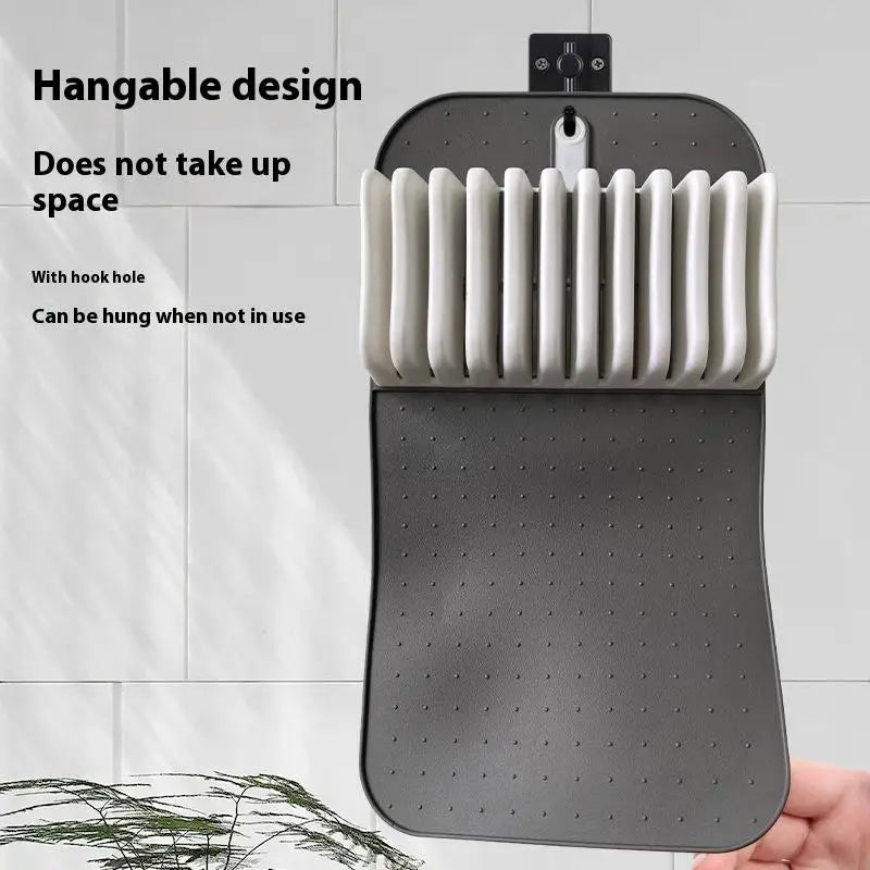 Home Tools Premium Knifes Holder Organization Soft-grip 5 11 Slots Qme
